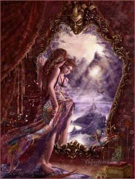 magic mirror Fantasy Oil Paintings